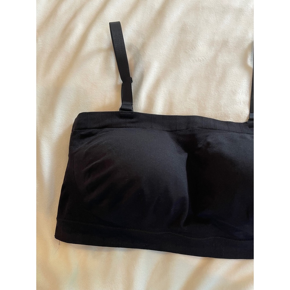 Truekind Convertible Strapless Bandeau Bra Black 3XL Seamless Wirefree NWT - Picture 11 of 11